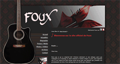 Desktop Screenshot of foux.fr